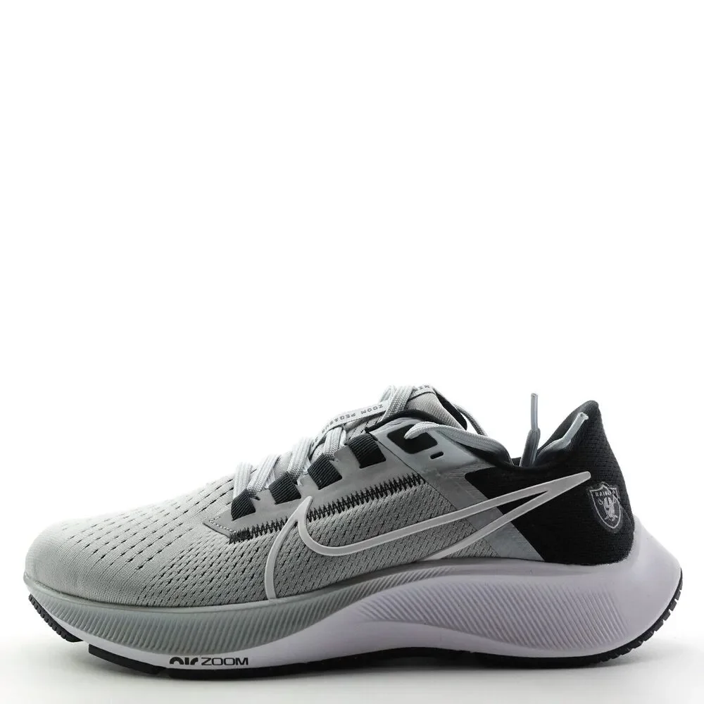 Nike Air Zoom Pegasus 38 Raiders Silver Grey Shoes Mens Size 7.5 DJ0848-001 - Picture 4 of 12